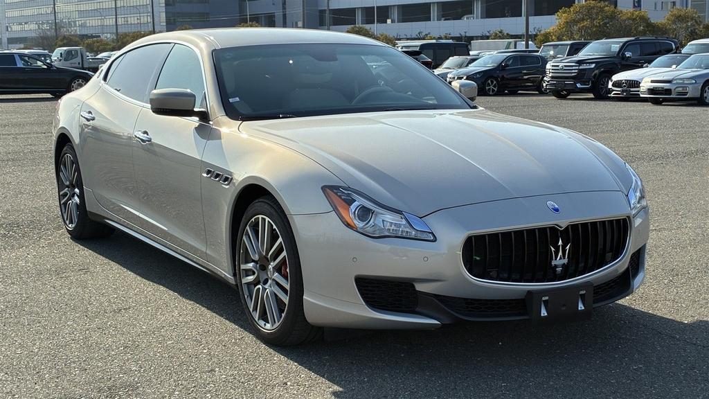Maserati Quattroporte S Q4 2016 Slechts 34.708 km, Auto's, Maserati, Automaat, Beige, Bedrijf, Berline