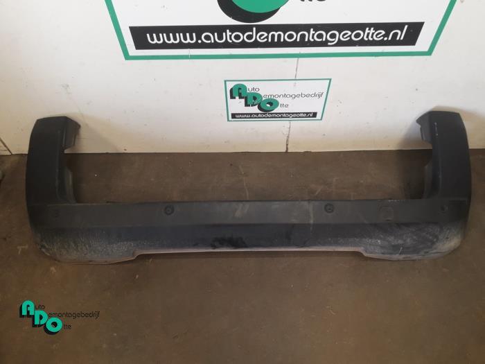 Achterbumper van een Fiat Fiorino (Fiorino 08-) (632), Auto-onderdelen, Gebruikt, -, -, Ophalen of Verzenden