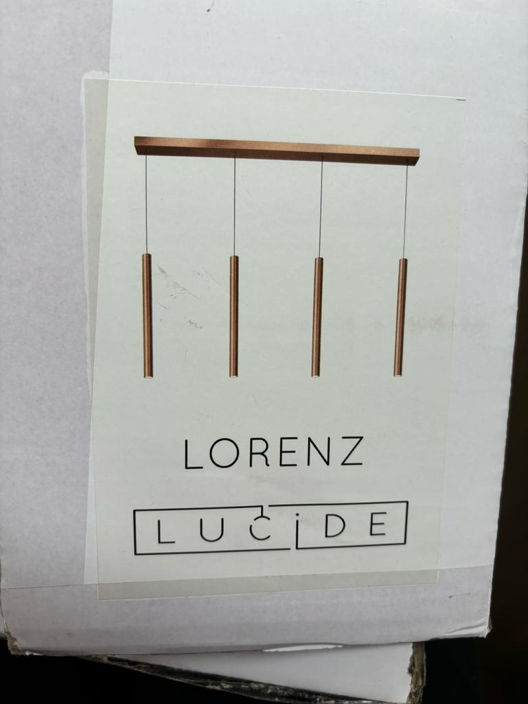 Hanglamp Lucide brons nieuw, Ophalen, Nieuw