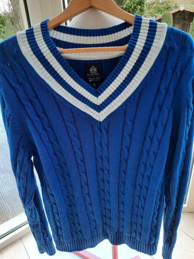 Toffe herentrui CAMARGUE - XL, Kleding | Heren, Truien en Vesten, Zo goed als nieuw, Maat 56/58 (XL), Blauw, Ophalen of Verzenden