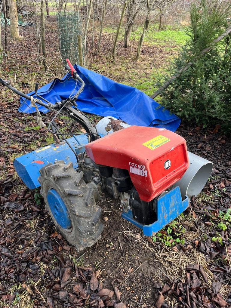 Motoculteur/frees Nibbi Fox 600, Ophalen, Gebruikt, Bovenfrees, Nibbi