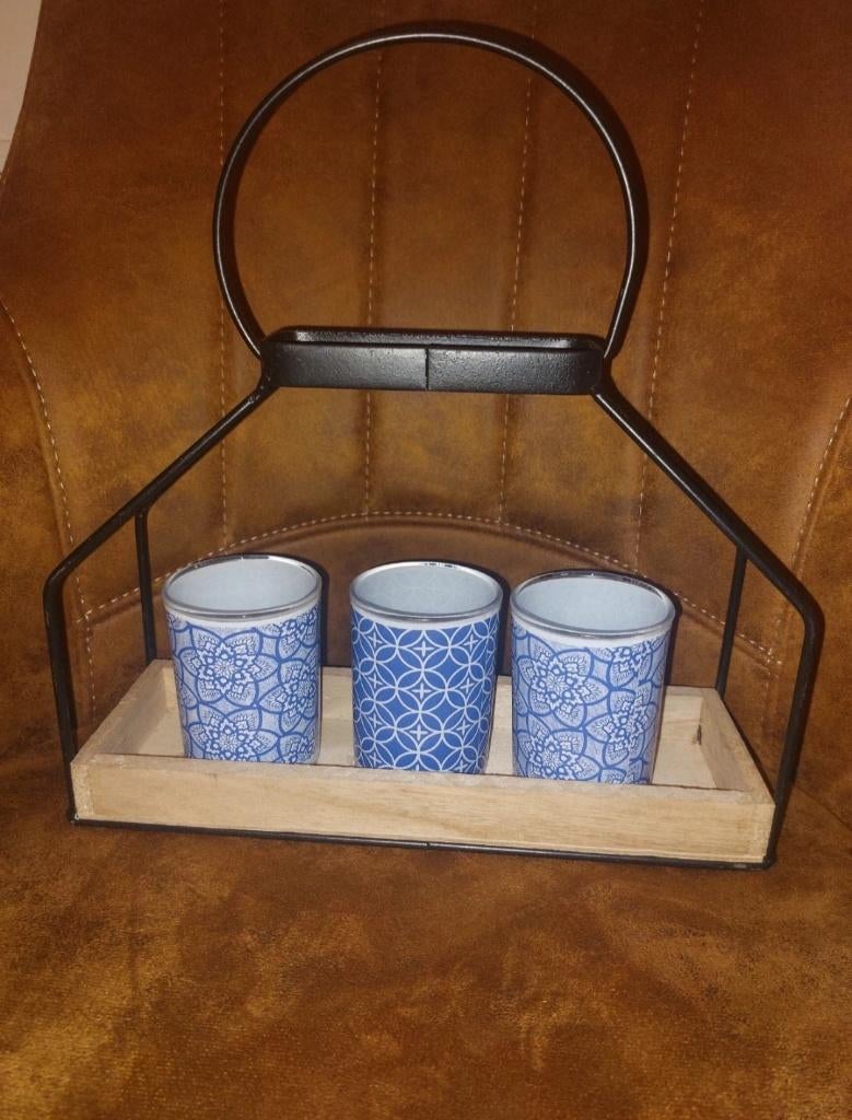 Kaarsenhouder, Ophalen of Verzenden, Zo goed als nieuw, Overige kleuren, Kandelaar