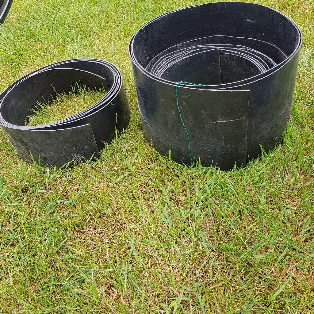 stevige boord, Tuin en Terras, Bielzen en Borduren, Gebruikt, Border, Kunststof, Minder dan 25 cm, 200 cm of meer, Minder dan 25 cm