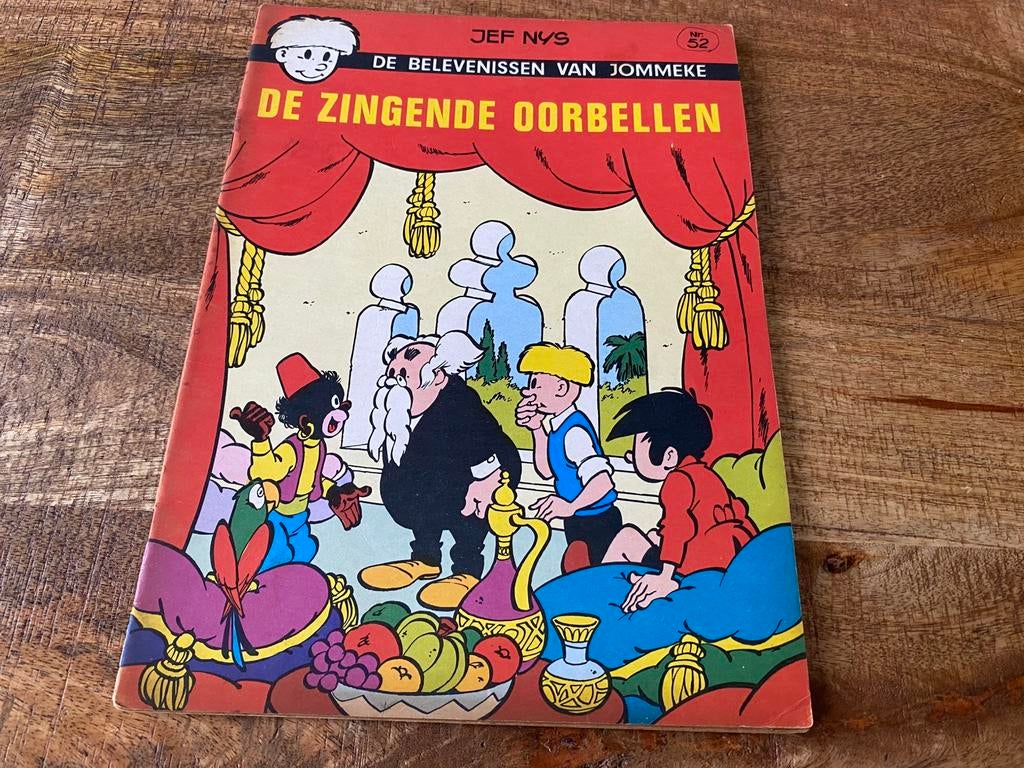 🔵 JOMMEKE : De Zingende Oorbellen, Une BD, Enlèvement ou Envoi, Utilisé