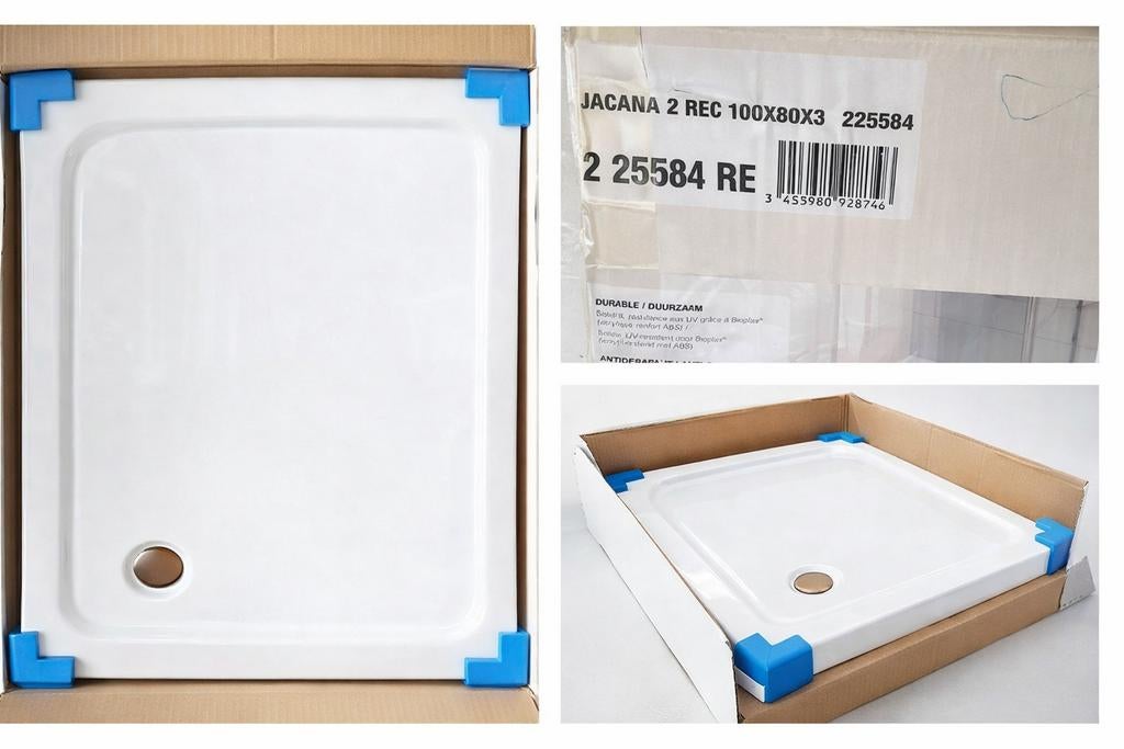 Receveur de douche Allibert Jacana 100x80 – NEUF (emballé), Enlèvement, Douche