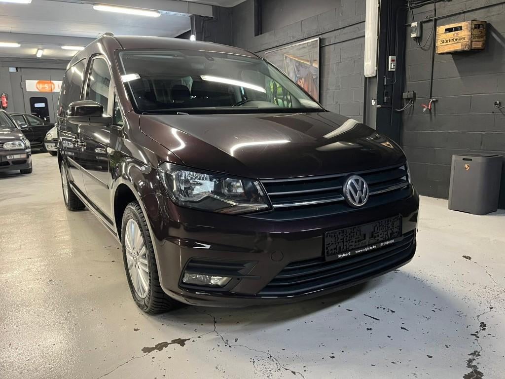 VW CADDY MAXI **7PL** 12 MOIS DE GARANTIE, 75 kW, Stof, 7 zetels, Bedrijf