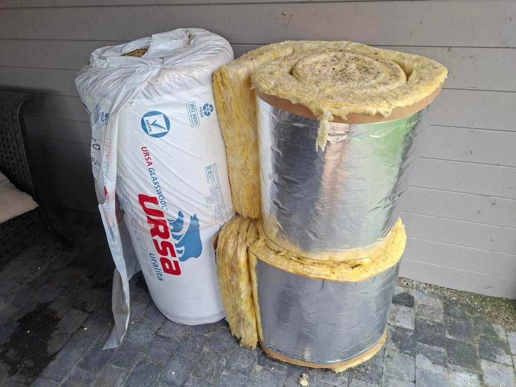 Isolation de toiture Ursa, épaisseur 12 cm, Doe-het-zelf en Bouw, Isolatie en Afdichting, Ophalen, Dakisolatie