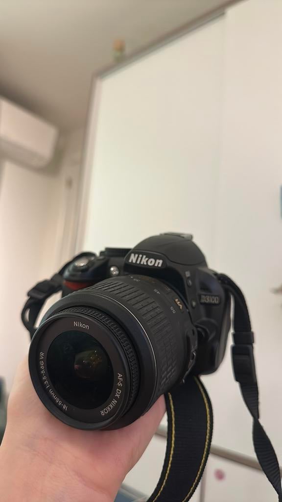 Nikon D3100 camera + lens, Audio, Tv en Foto, Ophalen of Verzenden, Zo goed als nieuw, Nikon