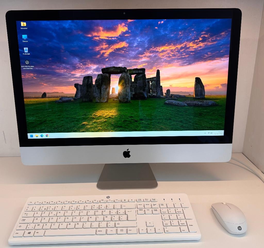 !!! iMac 27” Retina 5K - Windows 11 Pro - SSD - Core i5 !!!, Ophalen, IMac, Zo goed als nieuw, 4 Ghz of meer