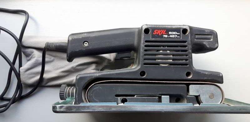 Ponceuse à bande SKIL 1200 H1, Bricolage & Construction, Enlèvement, Utilisé, Ponceuse à bande