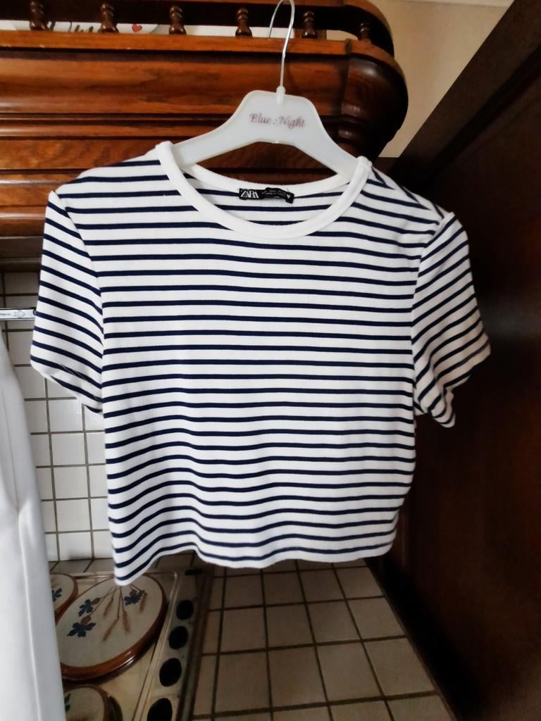 Shirt van Zara maat M, Kleding | Dames, Zara, Zo goed als nieuw, Korte mouw, Ophalen