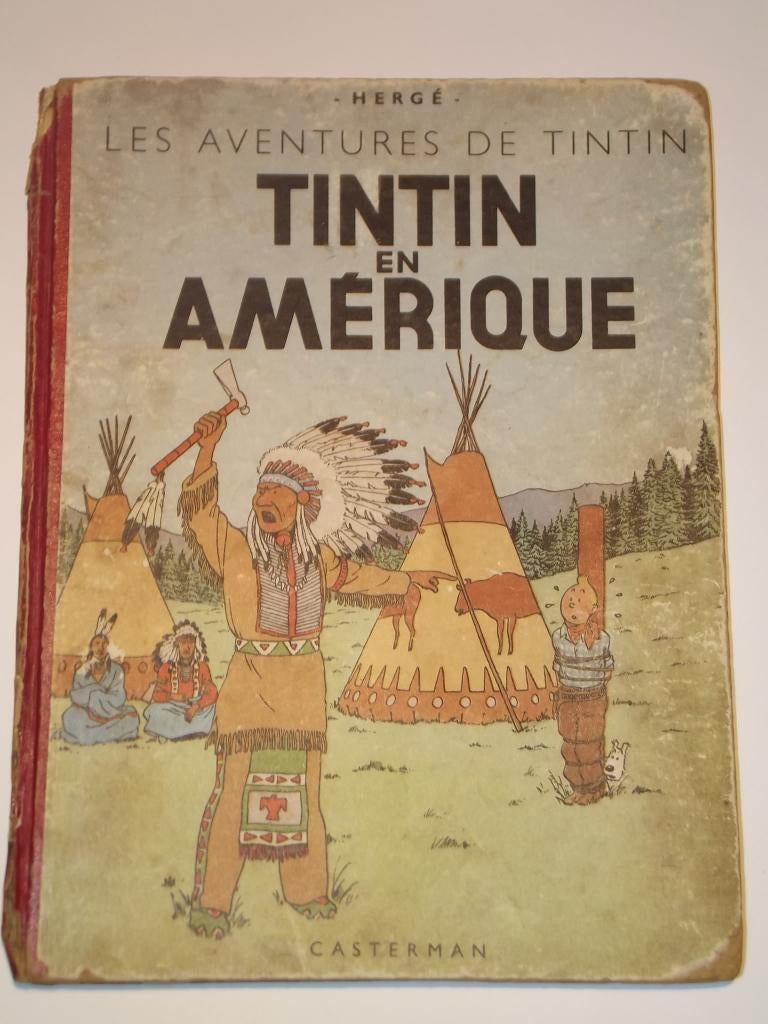 Tintin en Amérique, Une BD, Enlèvement ou Envoi, Utilisé, HERGE