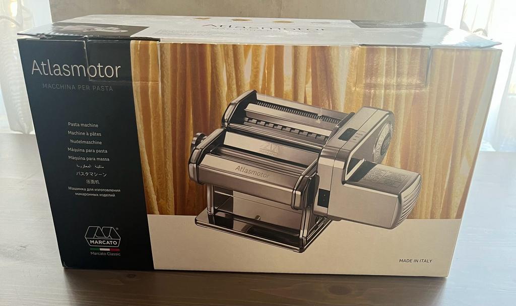 Pasta machine, Ophalen, Zo goed als nieuw