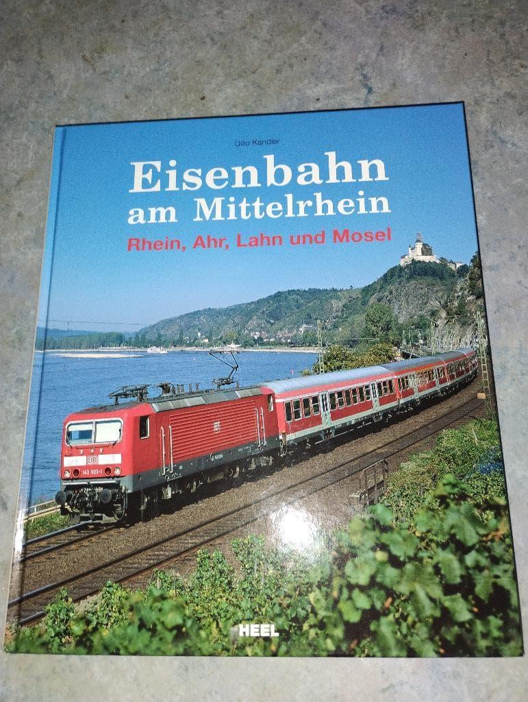 Eisenbahn am Mittelrhein (Udo Kandler) Ed. Hiel, Hobby en Vrije tijd, Modeltreinen | Overige schalen, Verzenden, Zo goed als nieuw