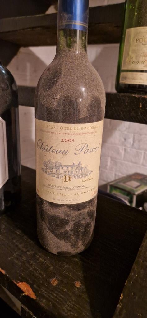 Vin CHATEAU PASCOT 2003, Enlèvement
