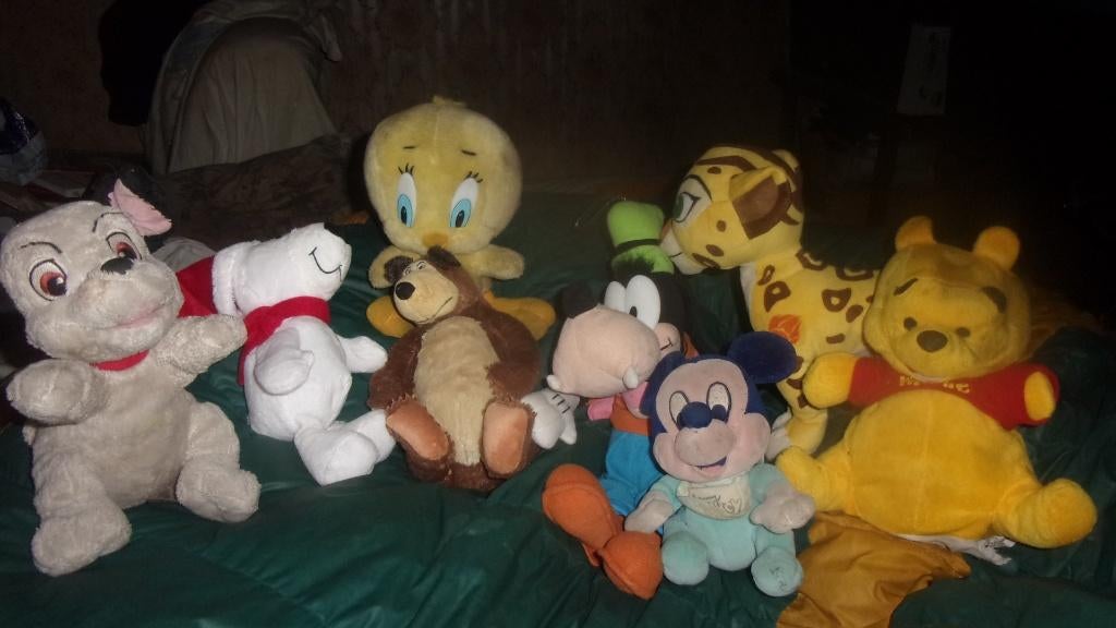 9 petites peluches disney, Enlèvement ou Envoi
