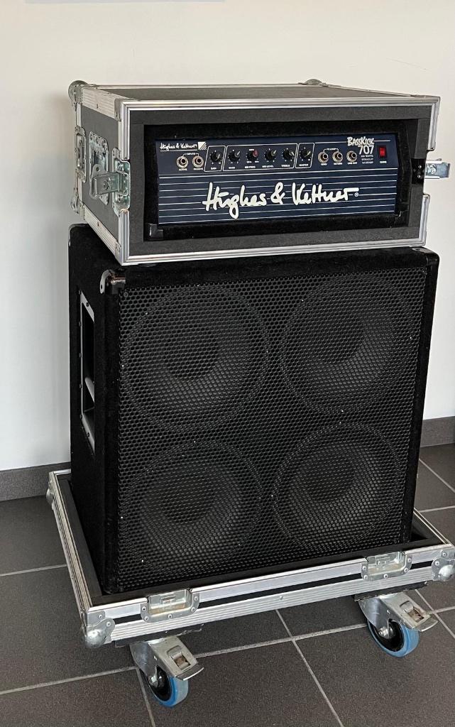 Ampli basse Hughes and Kettner, Musique & Instruments, Enlèvement, Comme neuf, Guitare basse, 100 watts ou plus