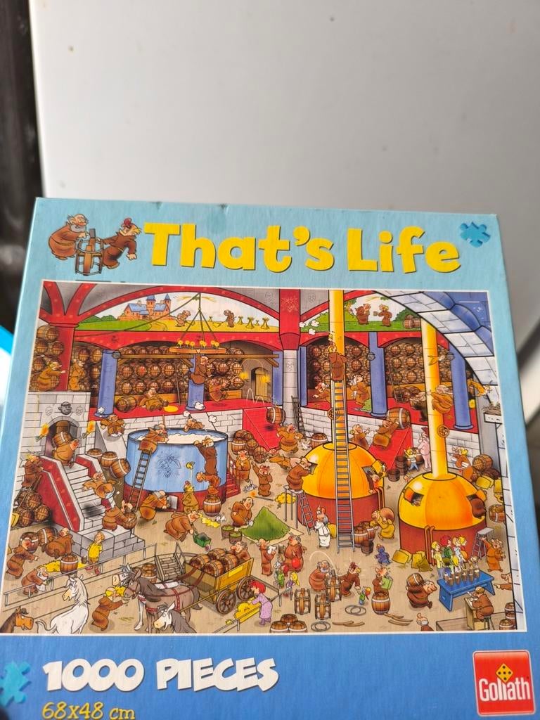 Nieuwe That's life puzzel, Ophalen