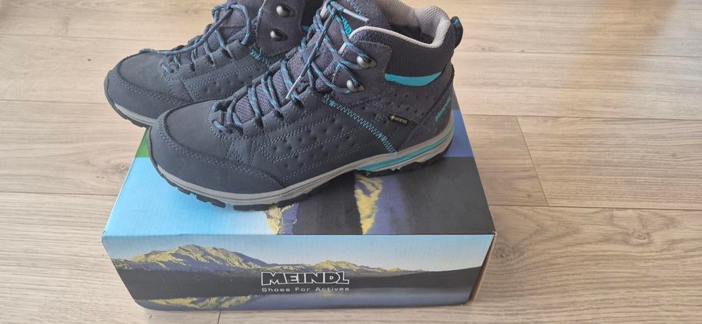 Meindl Bottes de randonnée taille 37,5 nouvelles., Meindl, Enlèvement, Bleu, Neuf