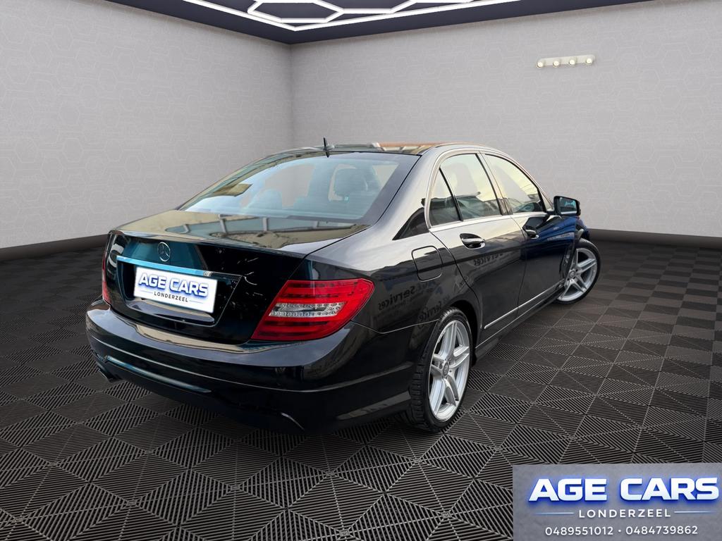Mercedes-Benz C200 AMG-LINE Essence automatique, Euro 5, Achat, Entreprise, Noir
