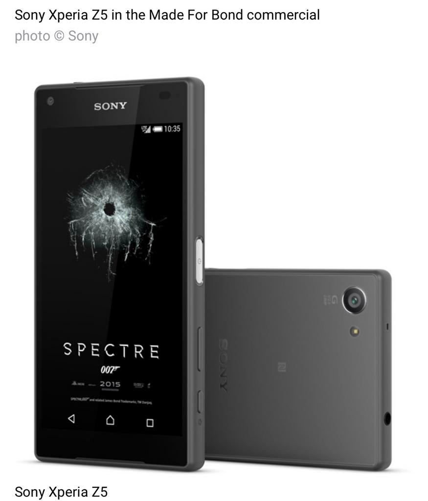Sony Experia Z5 SPECTRE JAMES BOND SÉRIE LIMITÉE, Télécoms, Téléphonie mobile | Sony, Enlèvement ou Envoi, 3 à 6 mégapixels, Comme neuf