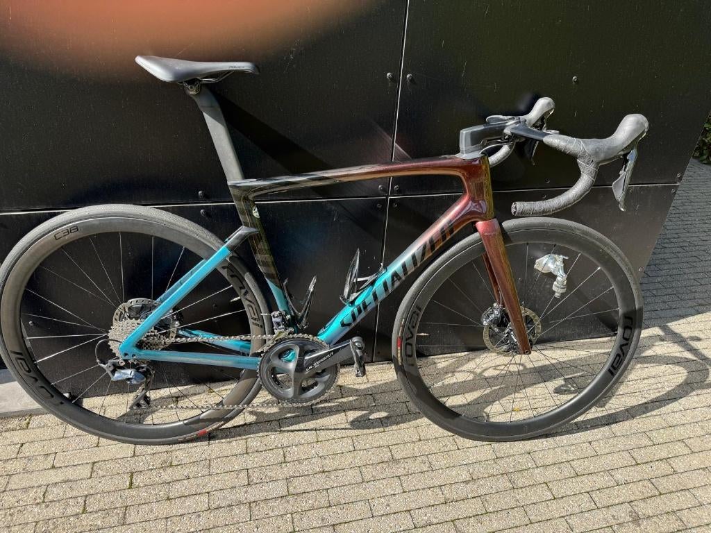Specialized Tarmac maat 56, Fietsen en Brommers, Fietsen | Racefietsen, Carbon, Heren, Zo goed als nieuw, 53 tot 57 cm