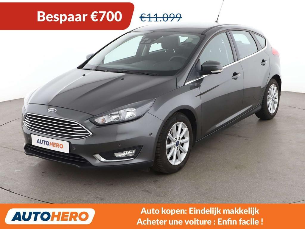 Ford Focus 1.0 EcoBoost Titanium, Autos, Focus, Argent ou Gris, Achat, Boîte manuelle