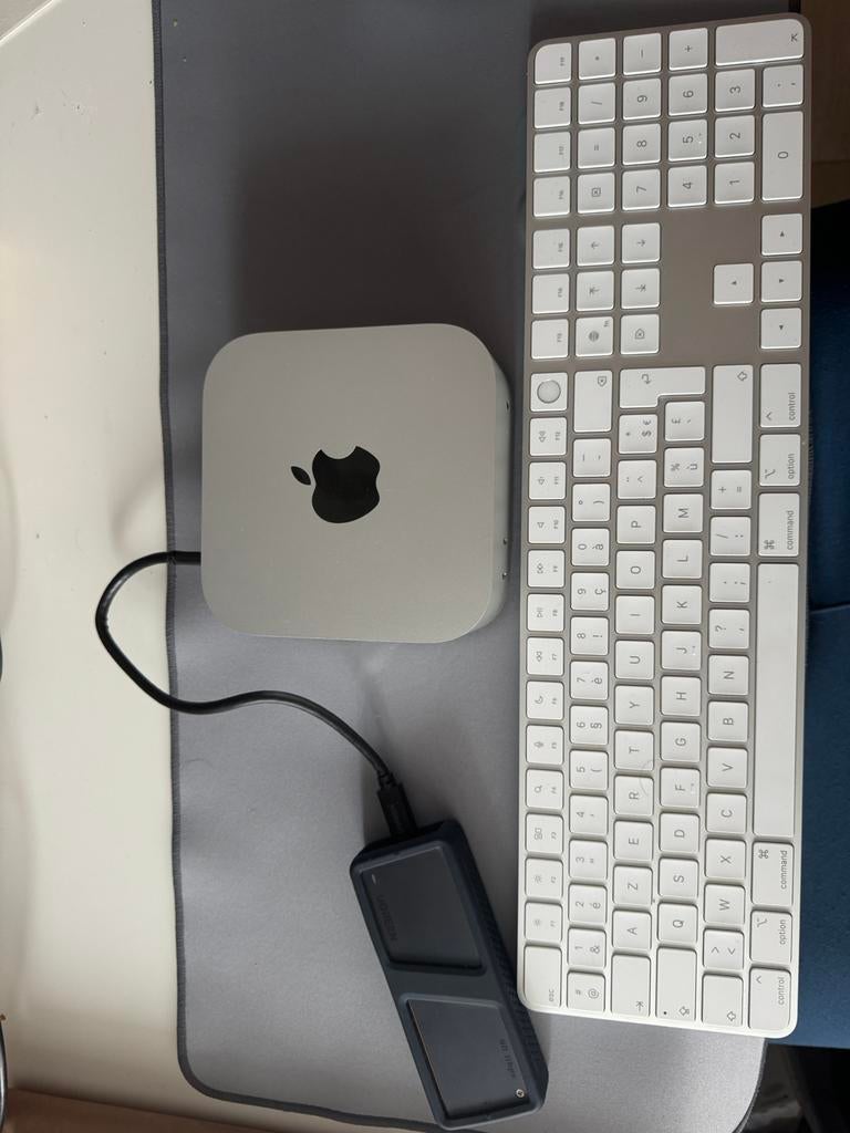 Mac mini M4 24Gb + 1To ( disque dur externe) + clavier Apple, Ophalen, Zo goed als nieuw, 256 GB