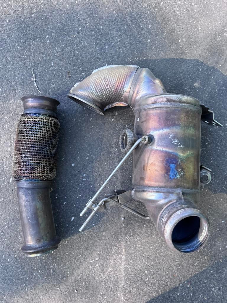 Originele downpipe mercedes a45s amg, Ophalen of Verzenden