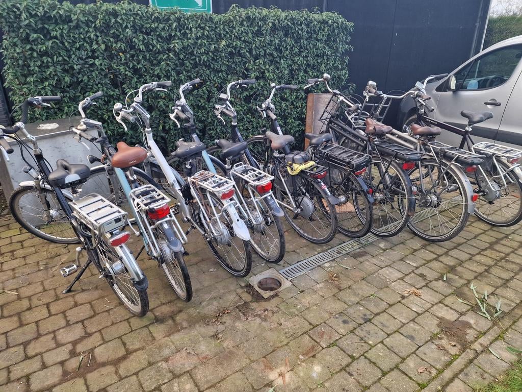 Lot elektrische fietsen voor hobby opmaker, Enlèvement, Utilisé, Sparta