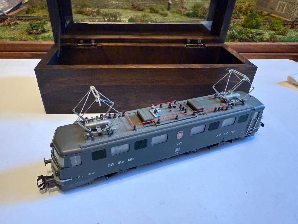 Roco 11453 4195 HO, Wisselstroom, Locomotief, Ophalen of Verzenden, Zo goed als nieuw