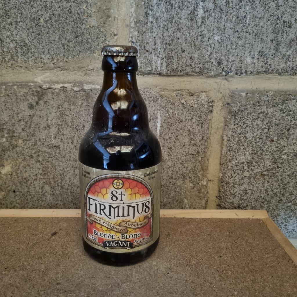 Bouteille de bière St Firminus, Enlèvement ou Envoi, Utilisé, Bouteille(s), Autres marques