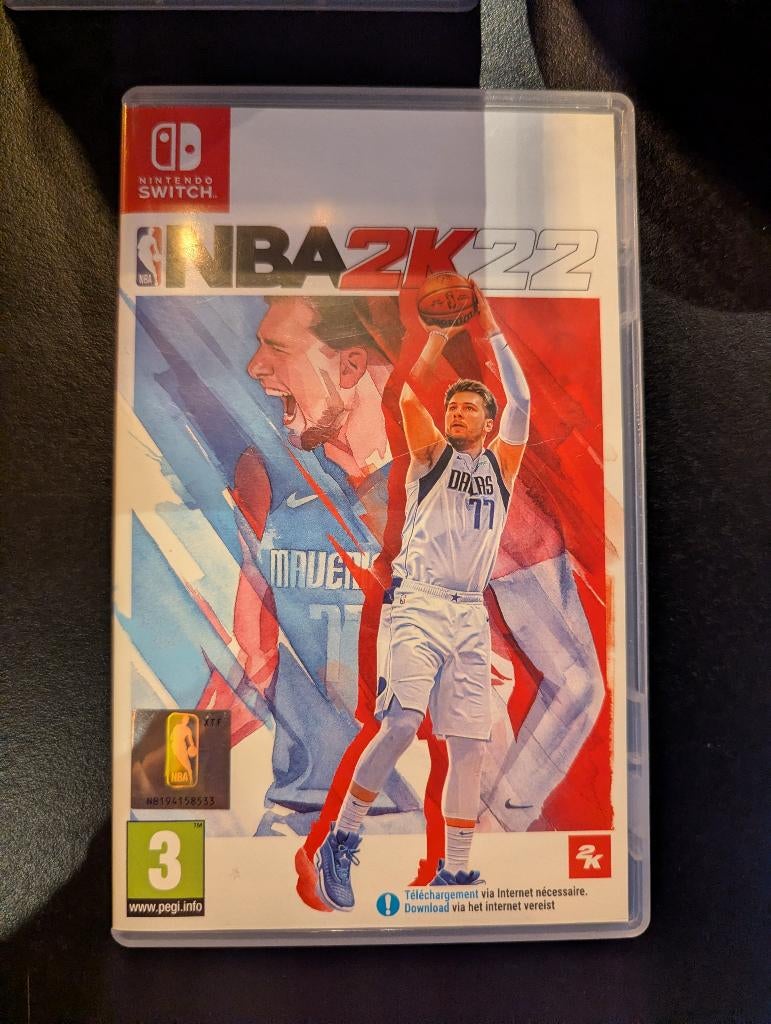 Nintendo Switch NBA 2K22, Ophalen, Zo goed als nieuw, Sport, Eén computer