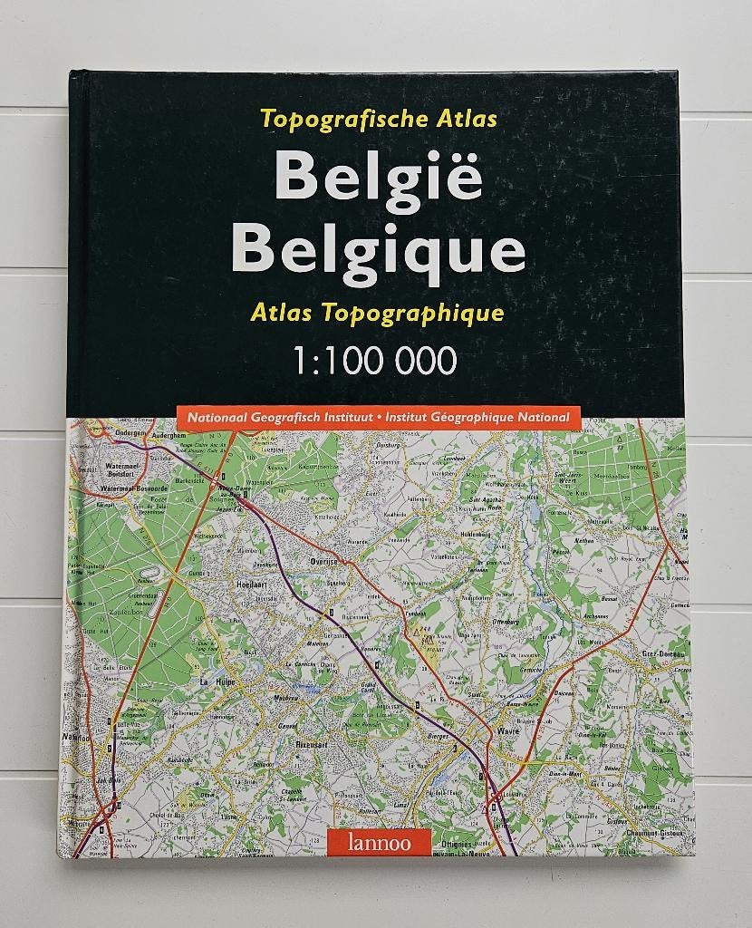 Topografische atlas België/Topografische atlas België, Boeken, Gelezen, Ophalen of Verzenden, België, Collectif