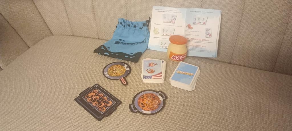 "Shrimp" gezelschapspel, Enlèvement