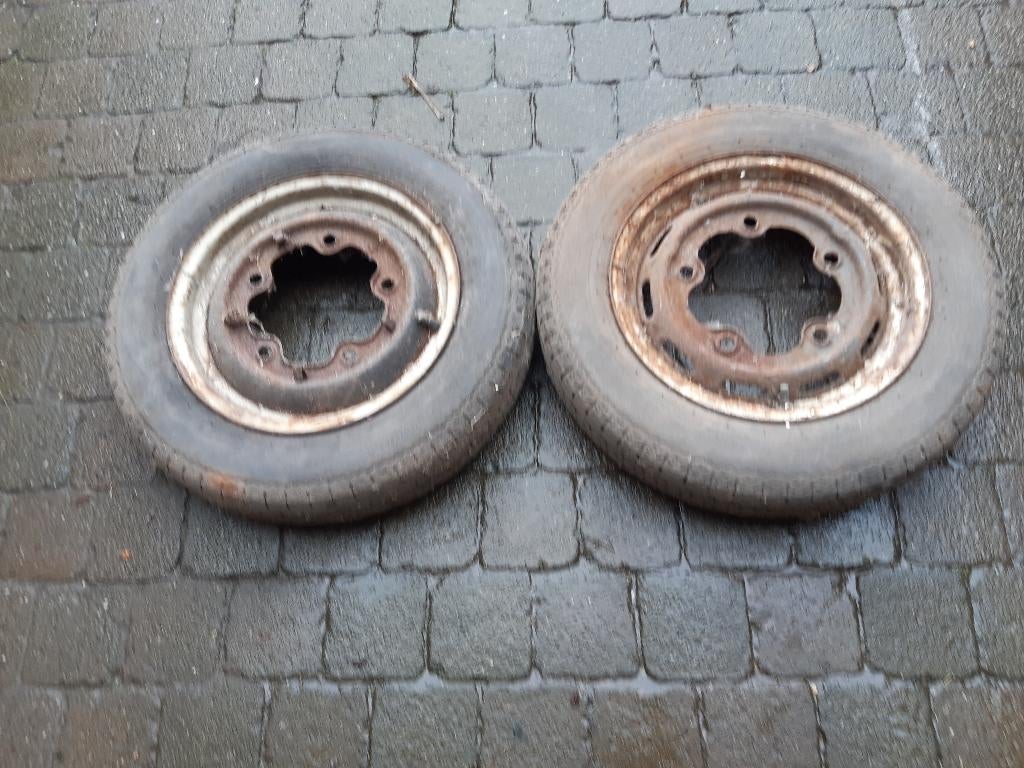 2 VW kever velgen met band, R15, Auto's, Particulier, Te koop, Volkswagen