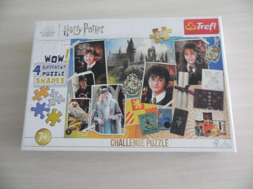 HARRY POTTER PUZZEL VAN 272 STUKJES, Ophalen of Verzenden, Meer dan 50 stukjes, Zo goed als nieuw, 6 jaar of ouder