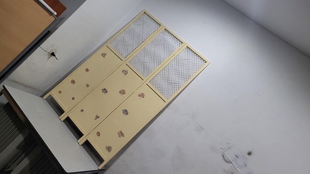 oud houten scherm in perfecte staat afmeting 120x180cm, Ophalen of Verzenden