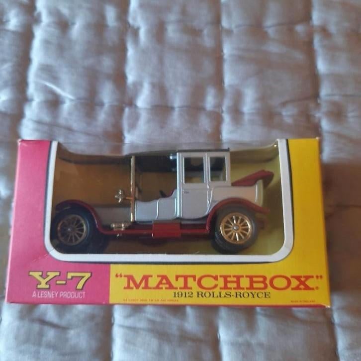 MATCHBOX Y7 ROLLS ROYCE *MOYY*1/43*VINTAGE*, Ophalen, Zo goed als nieuw, Auto, Matchbox