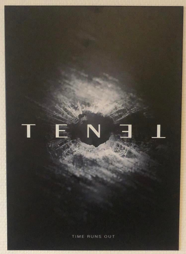 Displate Tenet, Ophalen of Verzenden, Zo goed als nieuw, Film, Poster
