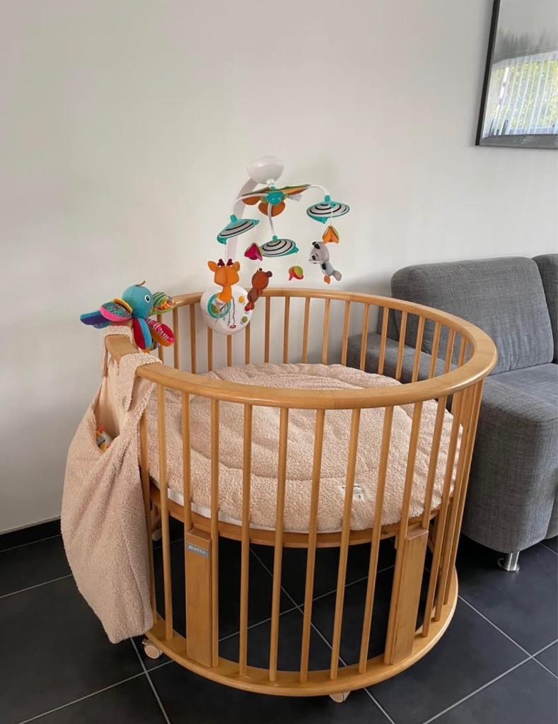 Rond Babypark (Bopita) & benodigdheden, Kinderen en Baby's, Ophalen, Zo goed als nieuw, Rond, In hoogte verstelbaar