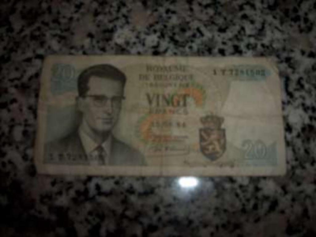 bankbiljet 20 Bef, Ophalen of Verzenden