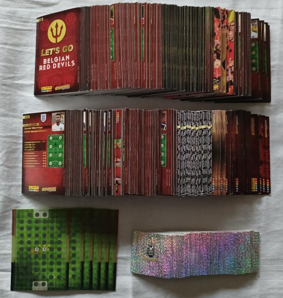 Cartes et timbres: #Tousensemble Road to France 2016 (2015), Enlèvement ou Envoi, Comme neuf, Autocollants et Photos