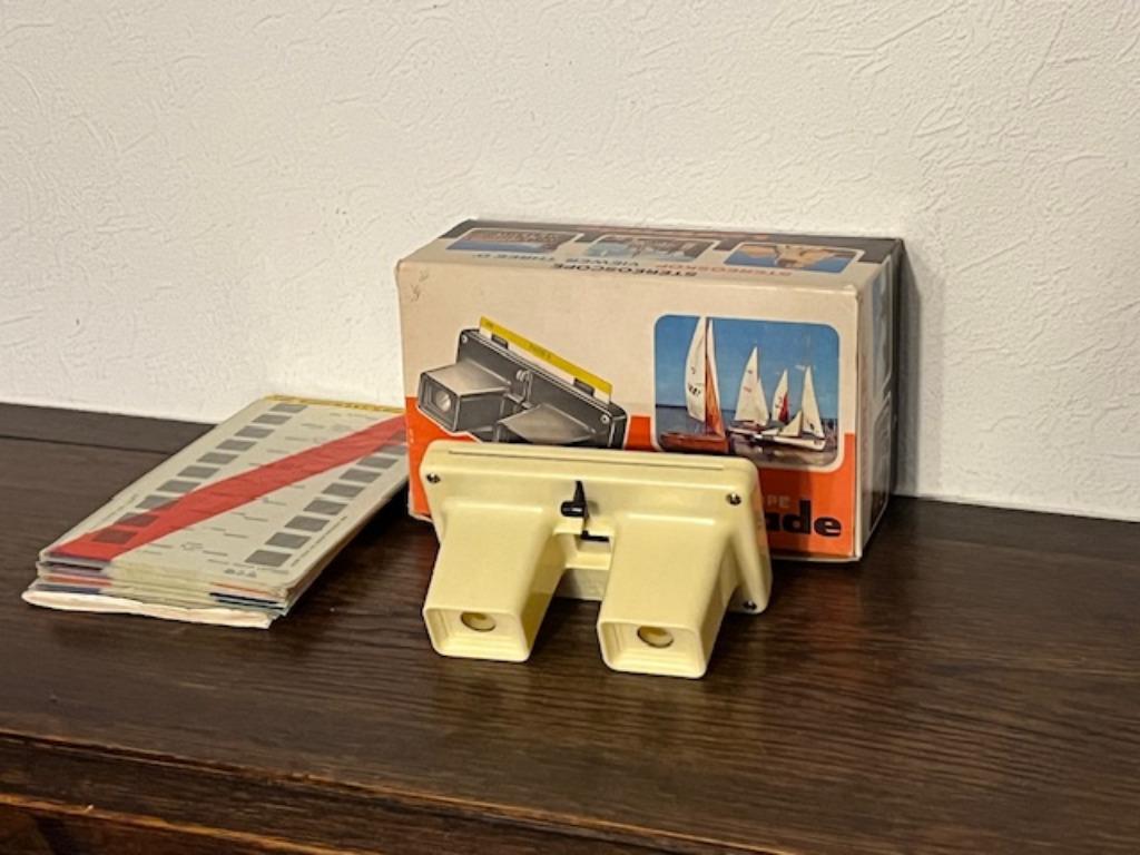 View-Master avec de nombreuses diapositives, Antiquités & Art, Enlèvement