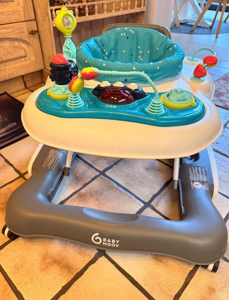BABYMOOV: Loopstoel duwwagentje 5 in 1, Ophalen, Zo goed als nieuw