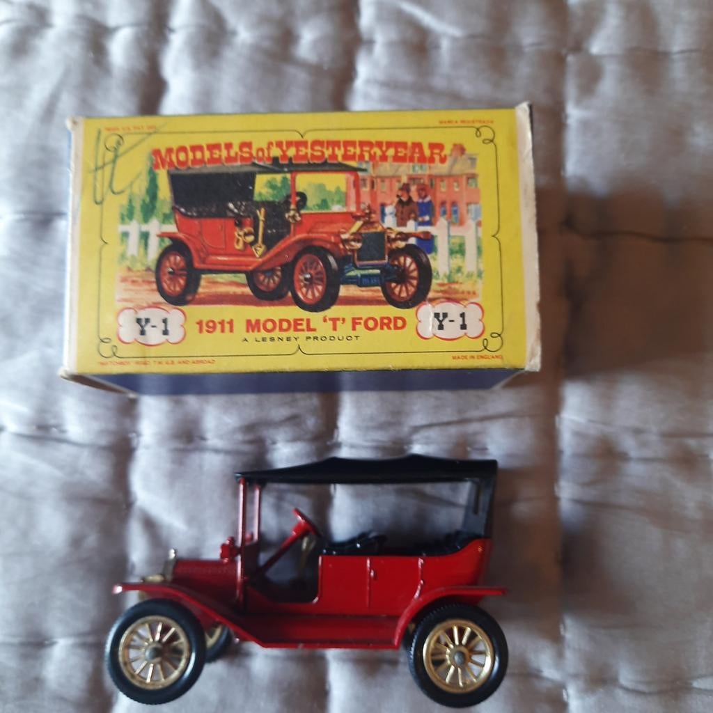 MATCHBOX MOYY Y-1 *FORD T 1911*VINTAGE*NEW*, Hobby en Vrije tijd, Ophalen, Nieuw, Auto, Matchbox