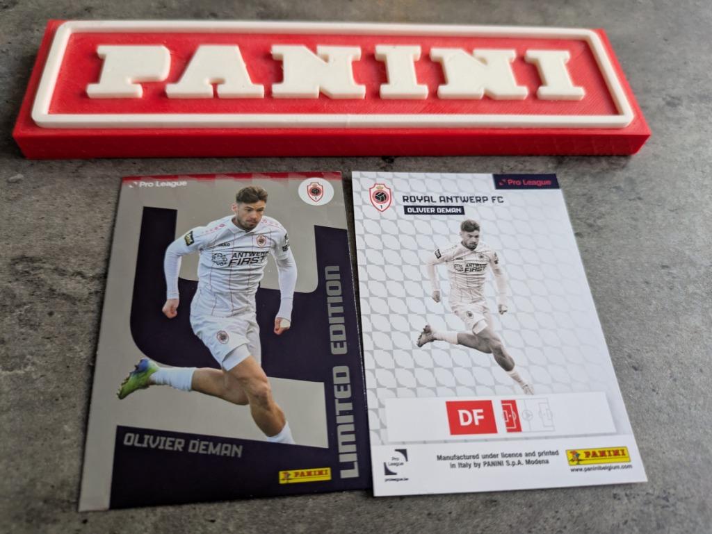 Carte à collectionner Panini/carte d'adrénaline ÉDITION LIMI, Enlèvement ou Envoi, Neuf