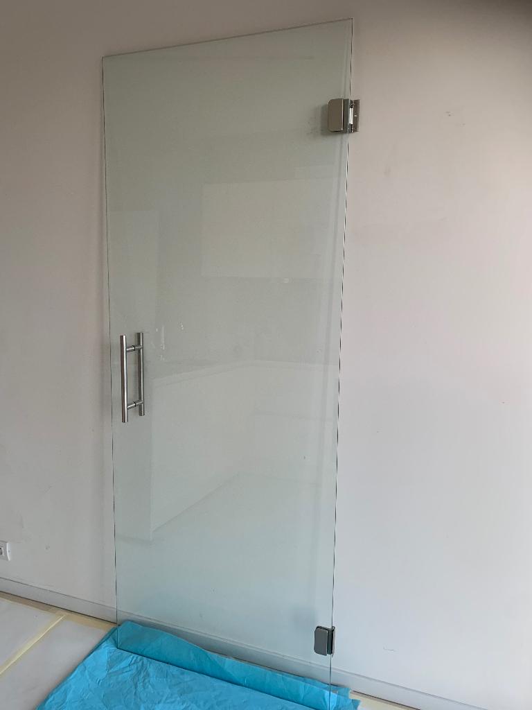 Glazen deur, Ophalen, 80 tot 100 cm, Binnendeur, Nieuw