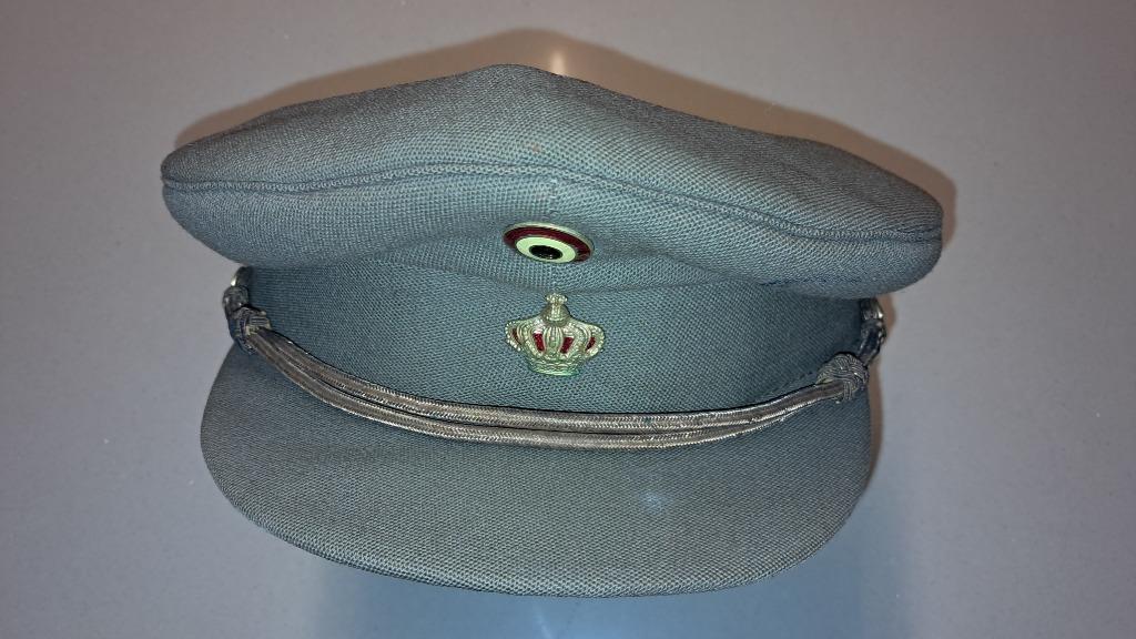 BELGIQUE - ABL - KEPI OFFICIER INFANTERIE - 1952, Collections, Enlèvement ou Envoi, Armée de terre, Casque ou Béret