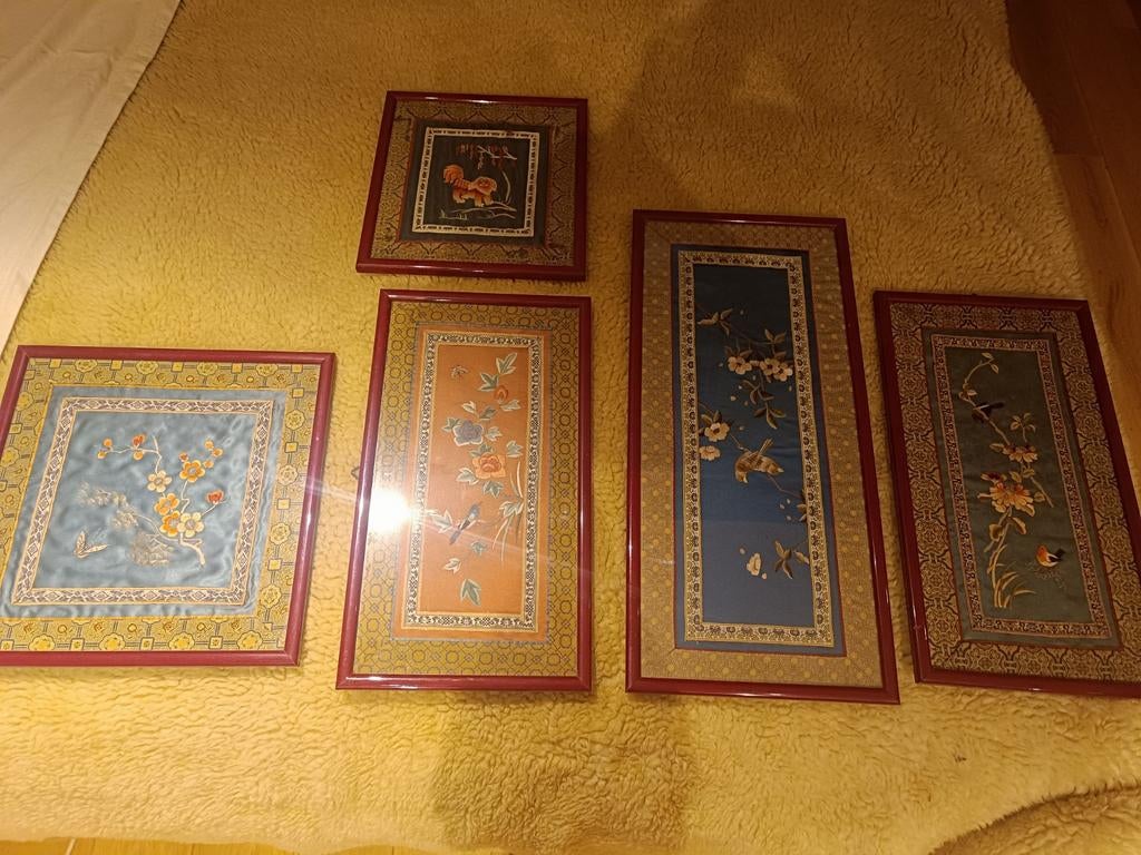 Napperons chinois anciens, Enlèvement, Comme neuf